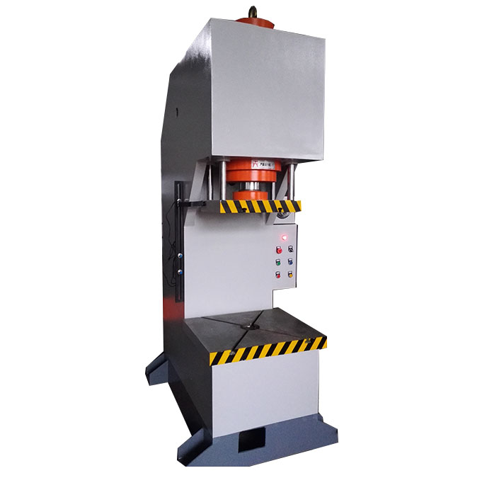 單柱液壓機(jī)的原理